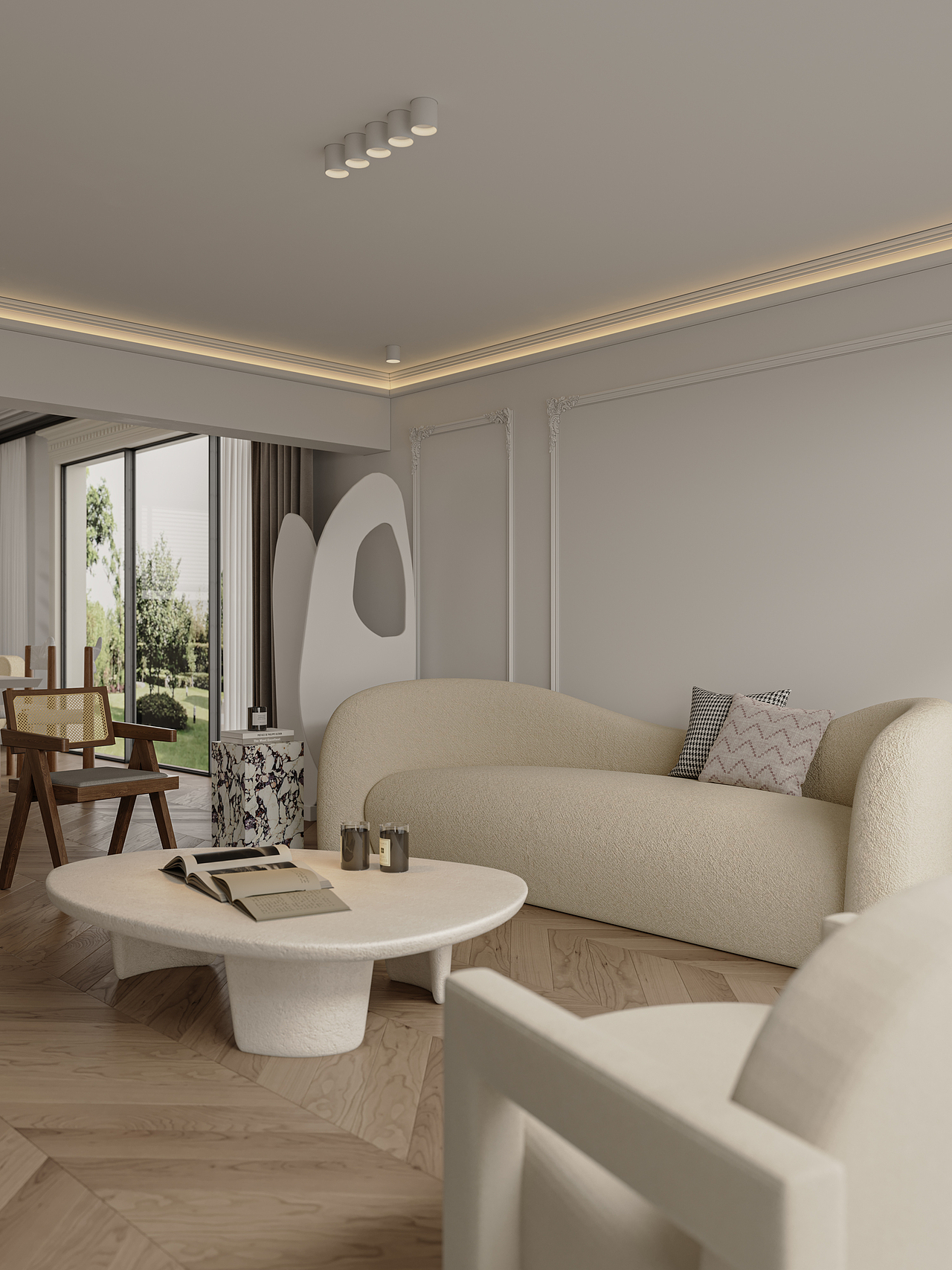 绘感视觉设计——法式别墅设计案例