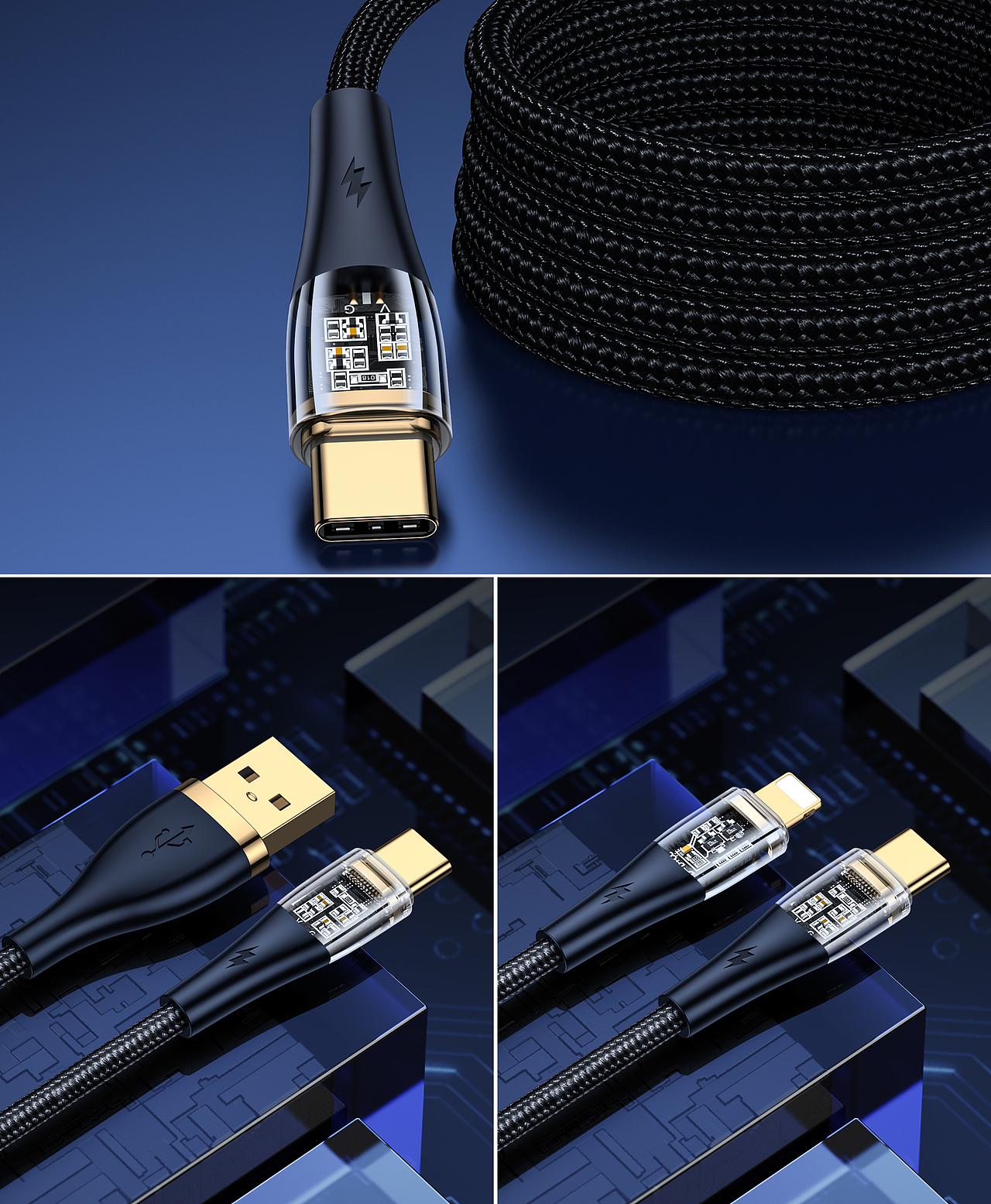 【PEINAI/配耐—数据线渲染合集】 Render(图ZMzIxMTE0NDgw) - 产品 - 站酷设计师月京舞梨原创素材 - 站酷ZCOOL