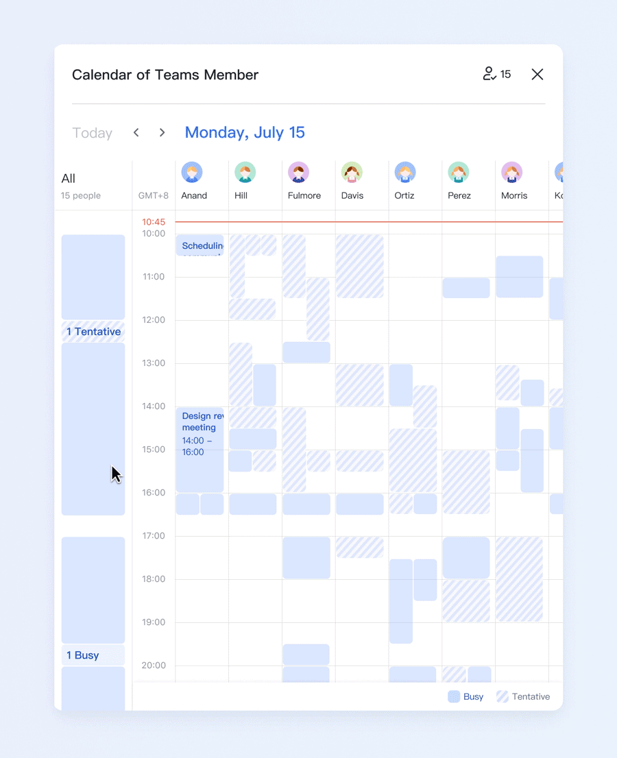 Calendar Concept Design：多人忙闲的热力图（图ZMzI2NDQyMjg4） - 动效设计 - 站酷设计师Kebot原创素材 - 站酷ZCOOL