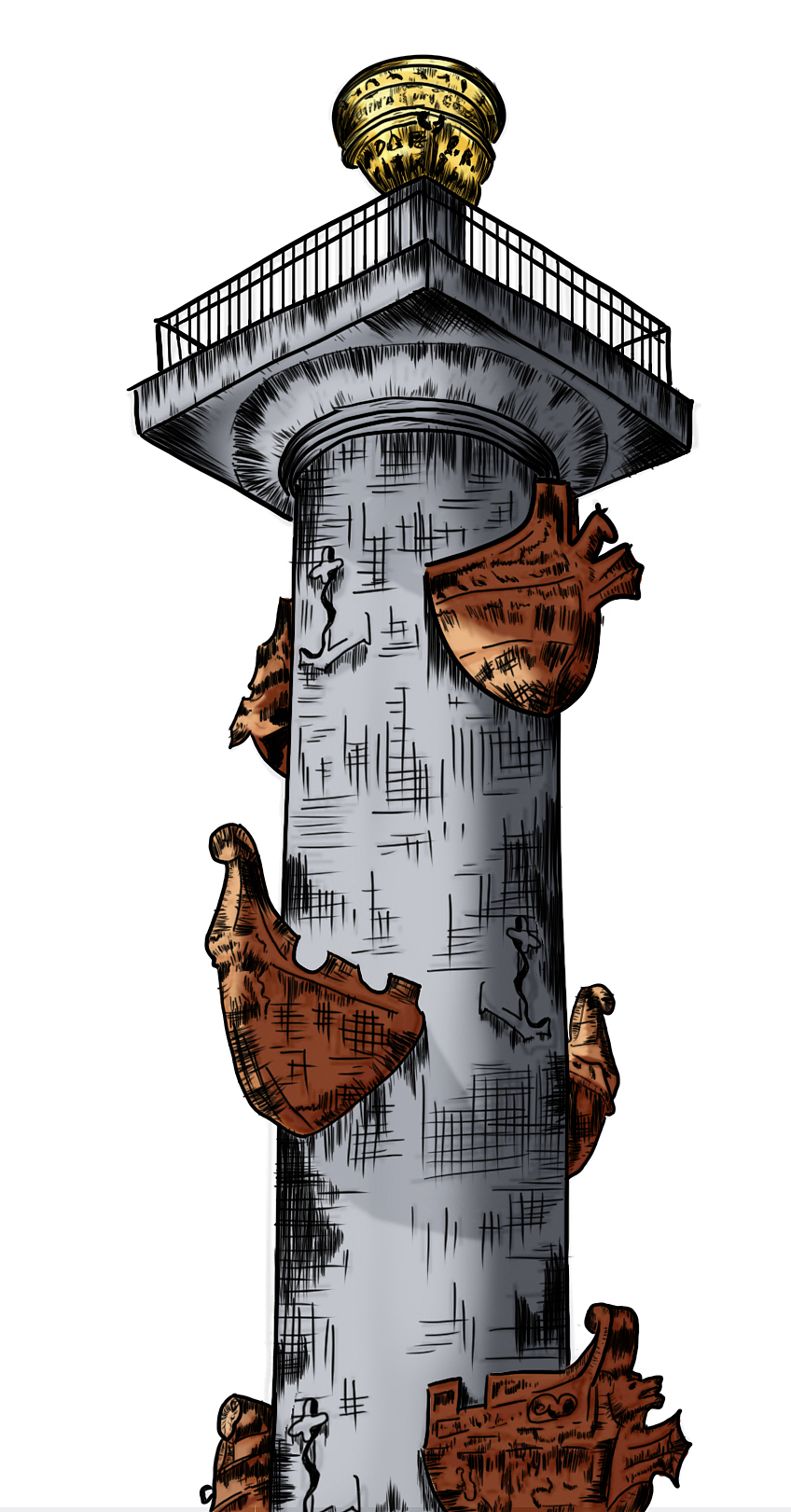 穿过柱子的船（图ZMzMwMjU0MjE2） - 创作习作 - 站酷设计师恍如一世飘雪原创素材 - 站酷ZCOOL