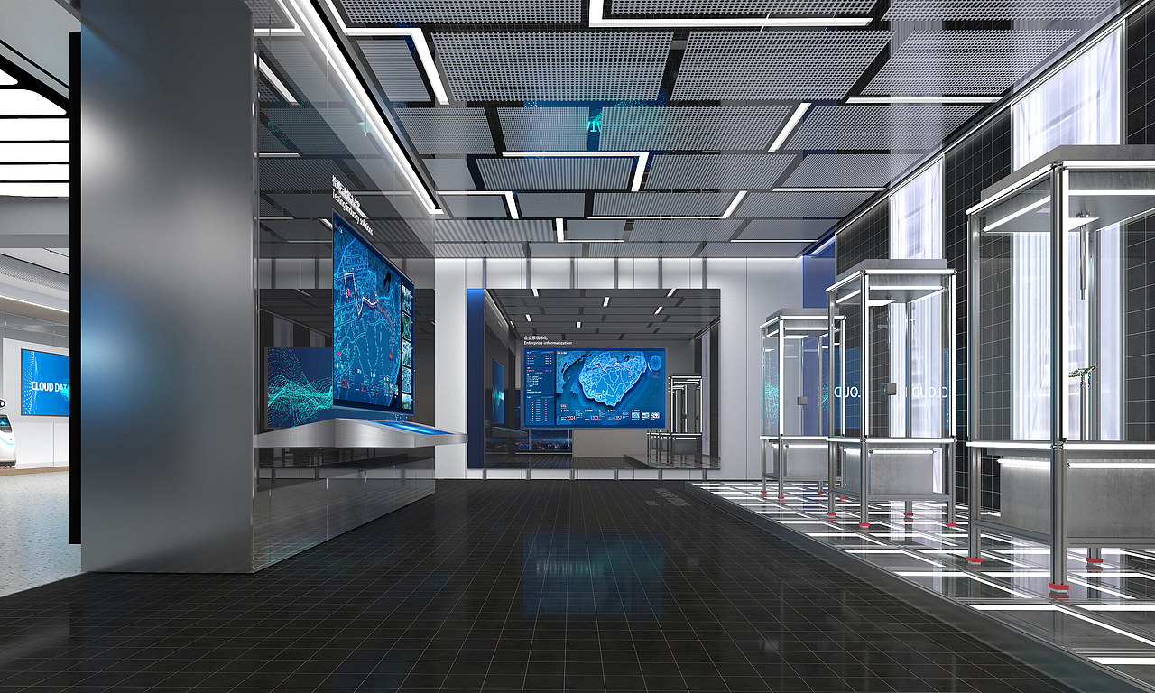 科创信息展厅（图ZMzA3MDQxNDQ0） - 展陈设计 - 站酷设计师Seven丶0615原创素材 - 站酷ZCOOL