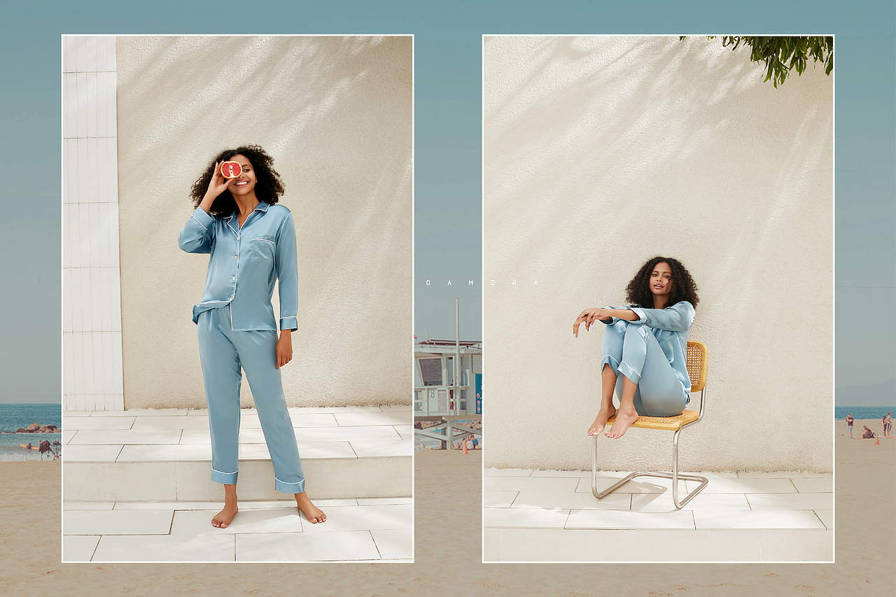 跨境电商泳衣睡衣片