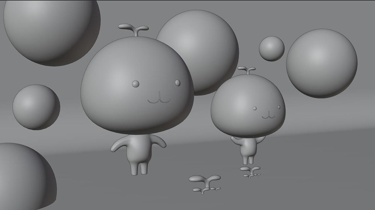 小黄豆建模渲染