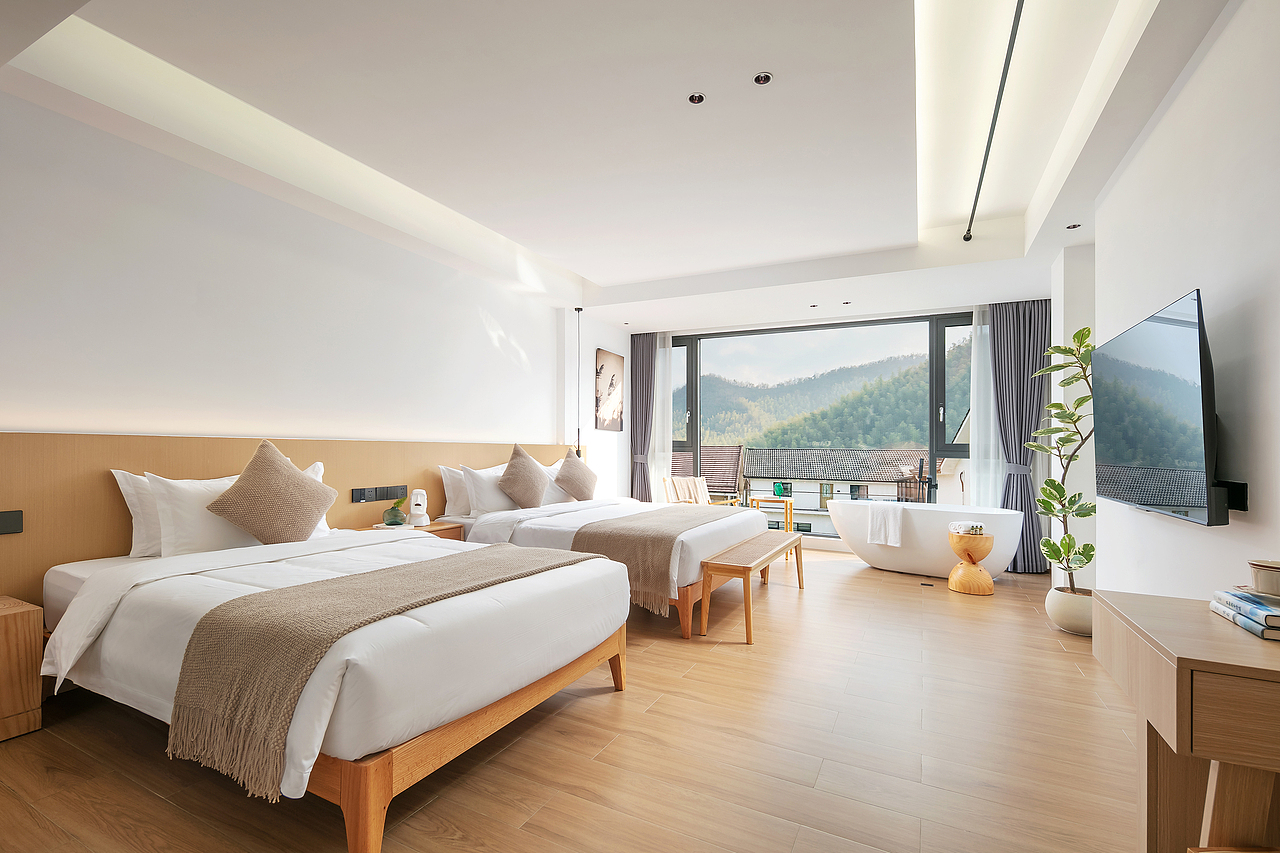 民宿酒店拍摄-湖州安吉·野可以民宿（图ZMzYxODUwMTcy） - 环境/建筑摄影 - 站酷设计师海明建筑摄影原创素材 - 站酷ZCOOL