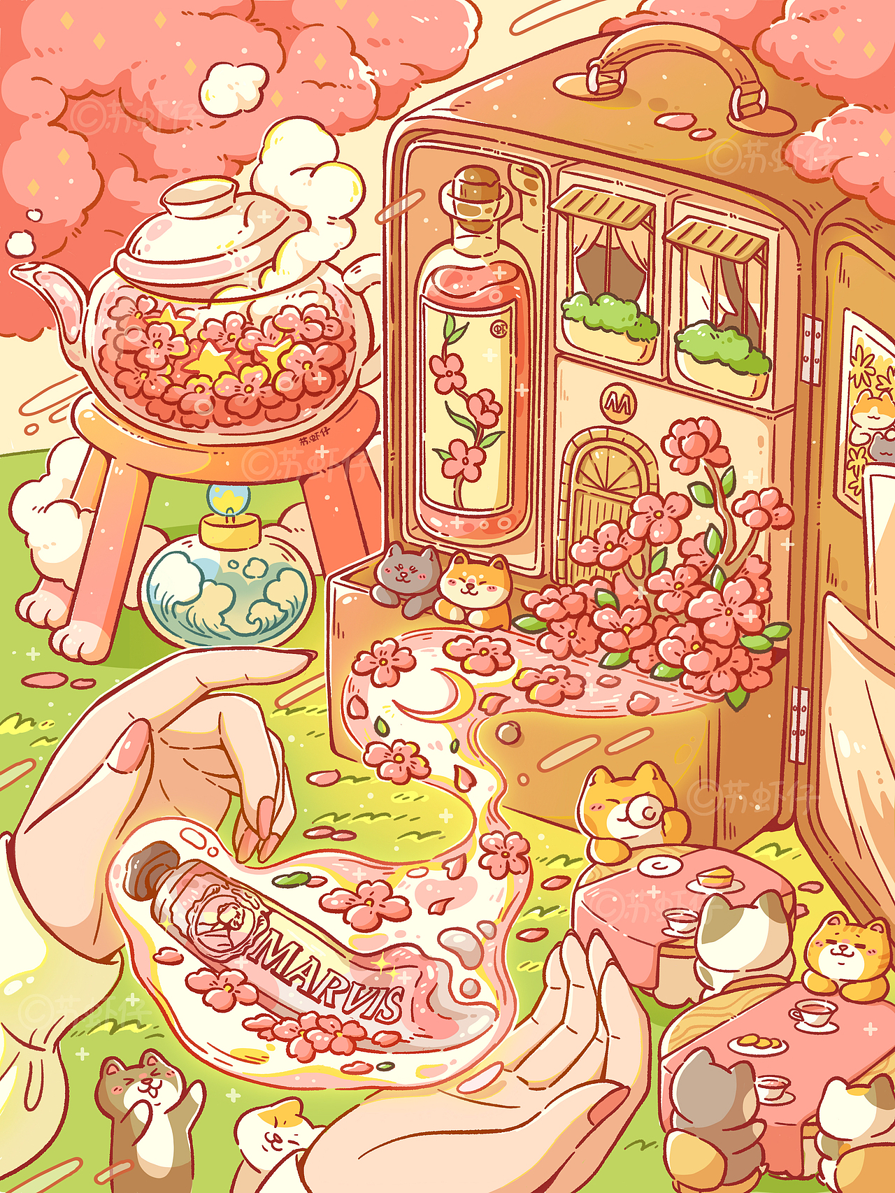 2022年个人插画作品集