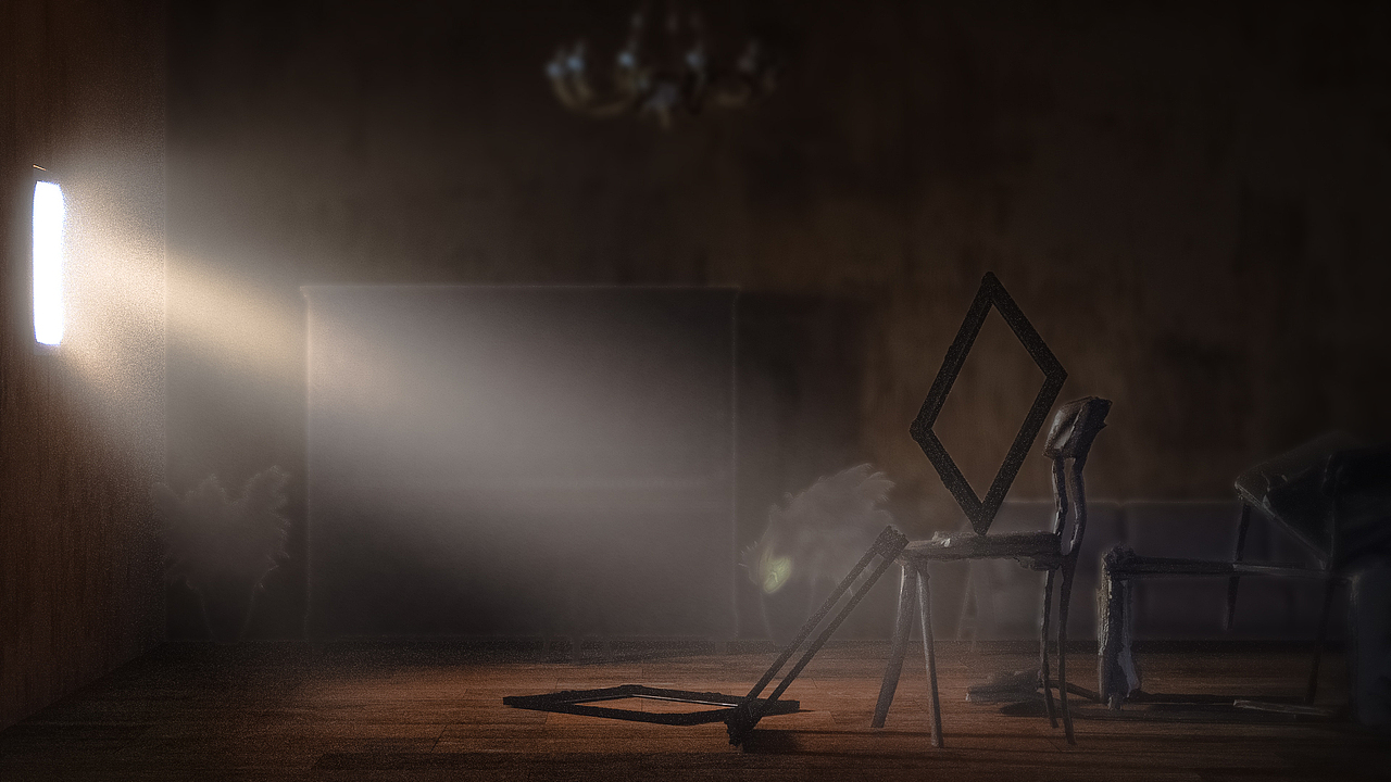 【C4D OC】个人练习——老房子