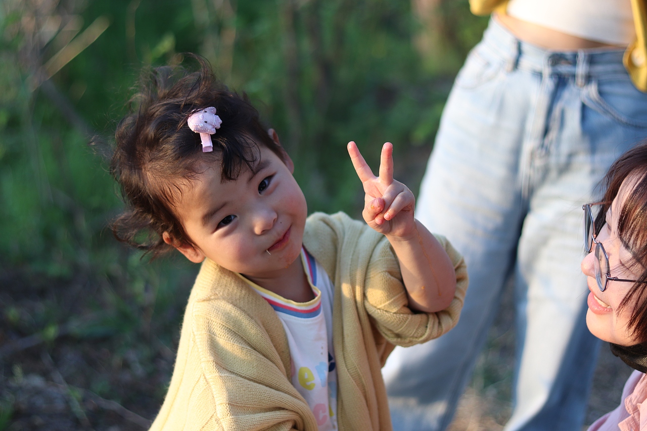 给小盆友拍的一些照片