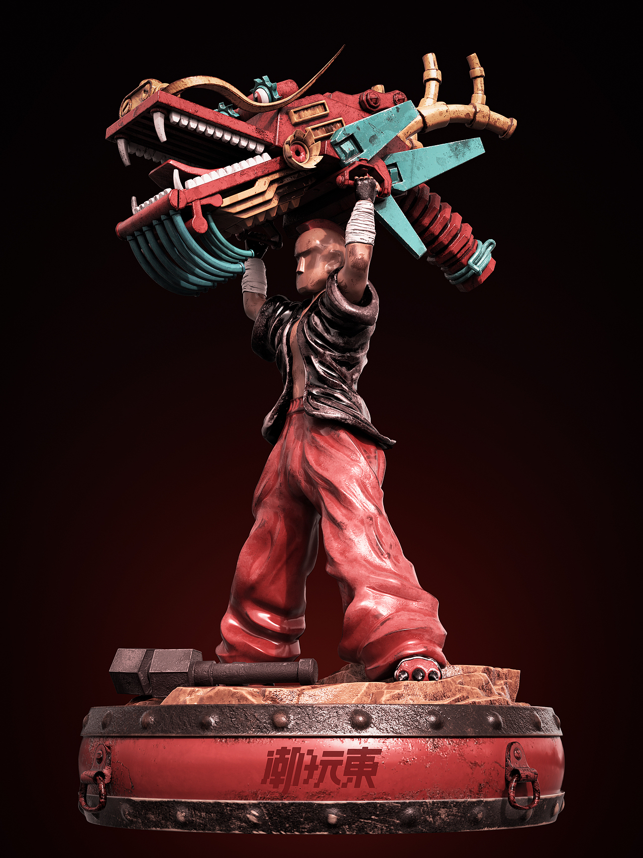 废土舞龙者 - 废土舞龙,独步世界（图ZMzU5NTk0MTEy） - 人物/生物 - 站酷设计师设计师大东原创素材 - 站酷ZCOOL