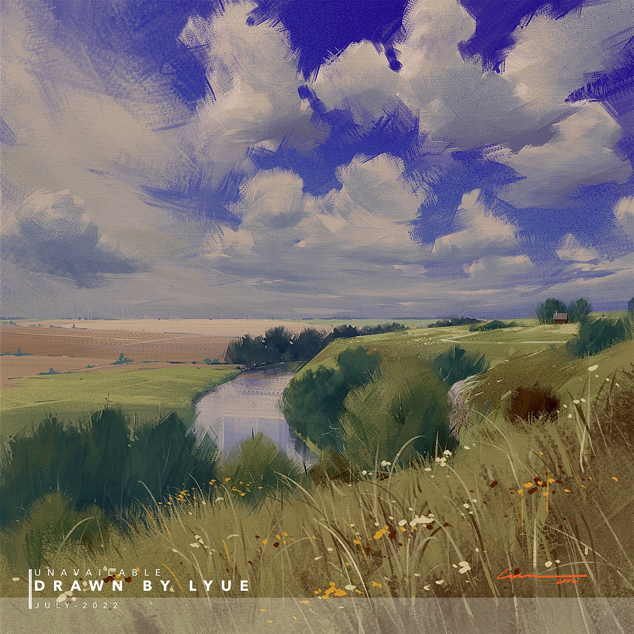 iPad风景插画合集(2022.07)