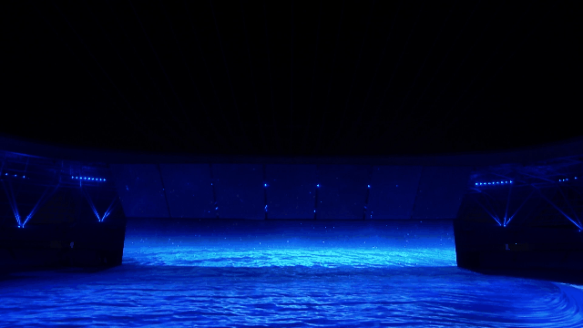 湖北省第十六届运动会开幕式“峡尽天开楚天舒”