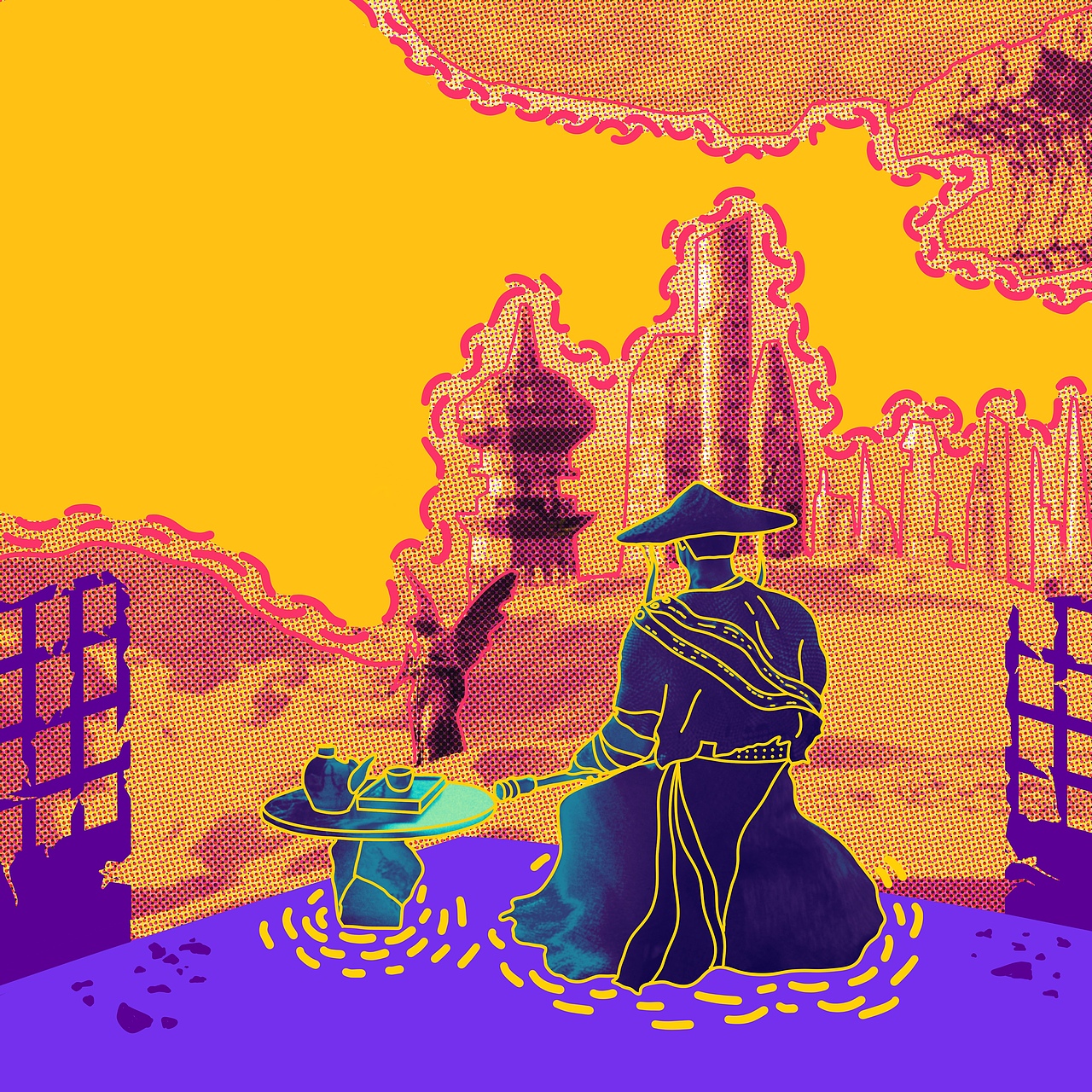 赛博武侠系列（图ZMzExMTg1NDI4） - 概念设定 - 站酷设计师Herocean原创素材 - 站酷ZCOOL