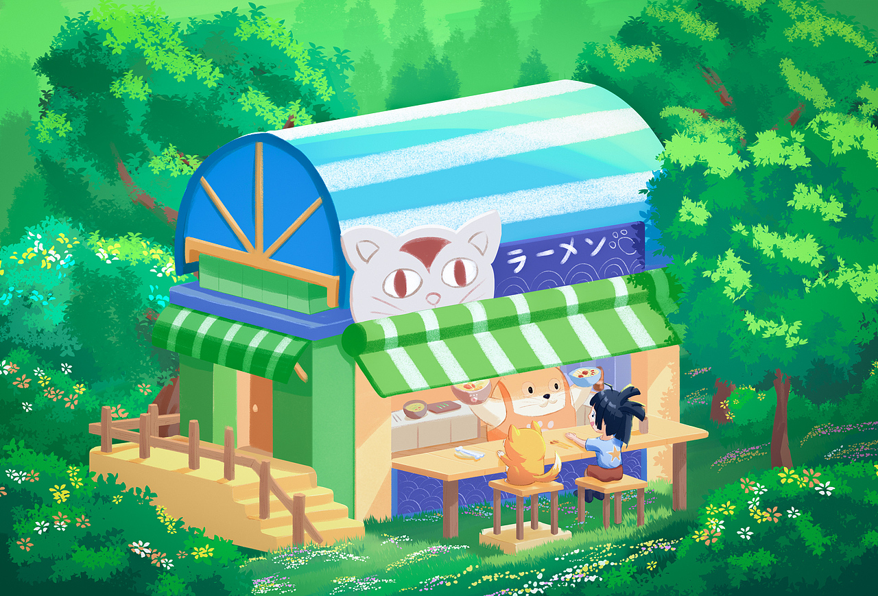 治愈系旅程（图ZMzEyNjE4Mjky） - 创作习作 - 站酷设计师呼左严原创素材 - 站酷ZCOOL