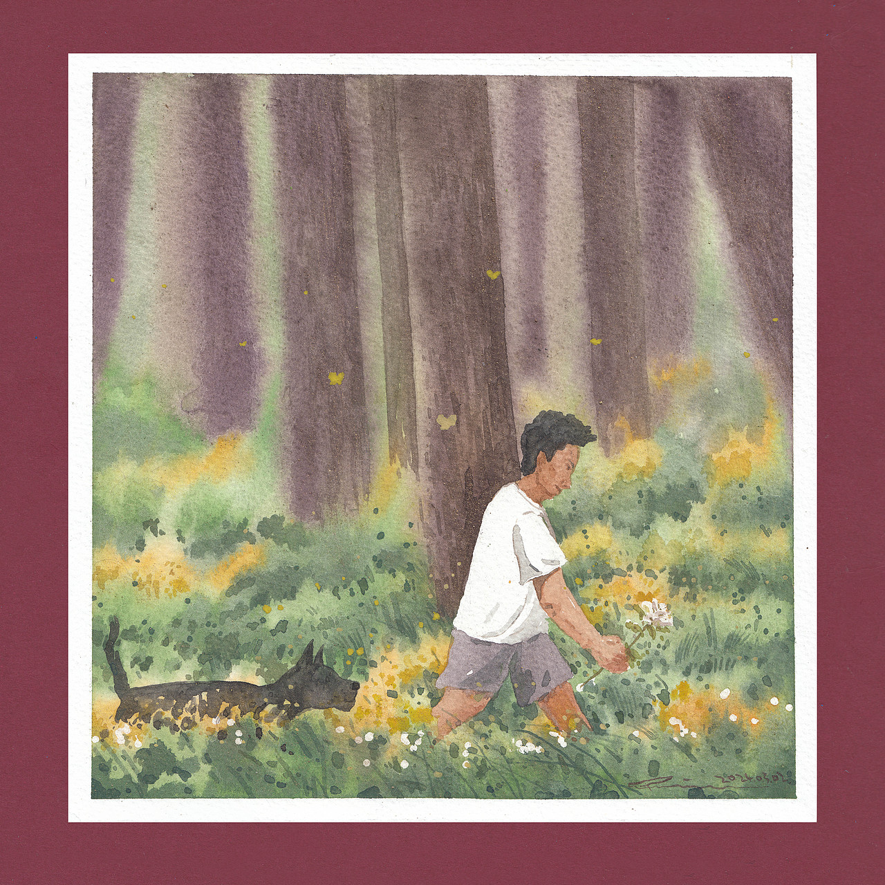 『画本系列』我的第51-53本画本-一人一狗的生活游记（图ZMzYzMzkyNjA0） - 绘画 - 站酷设计师画画的陈一丘原创素材 - 站酷ZCOOL