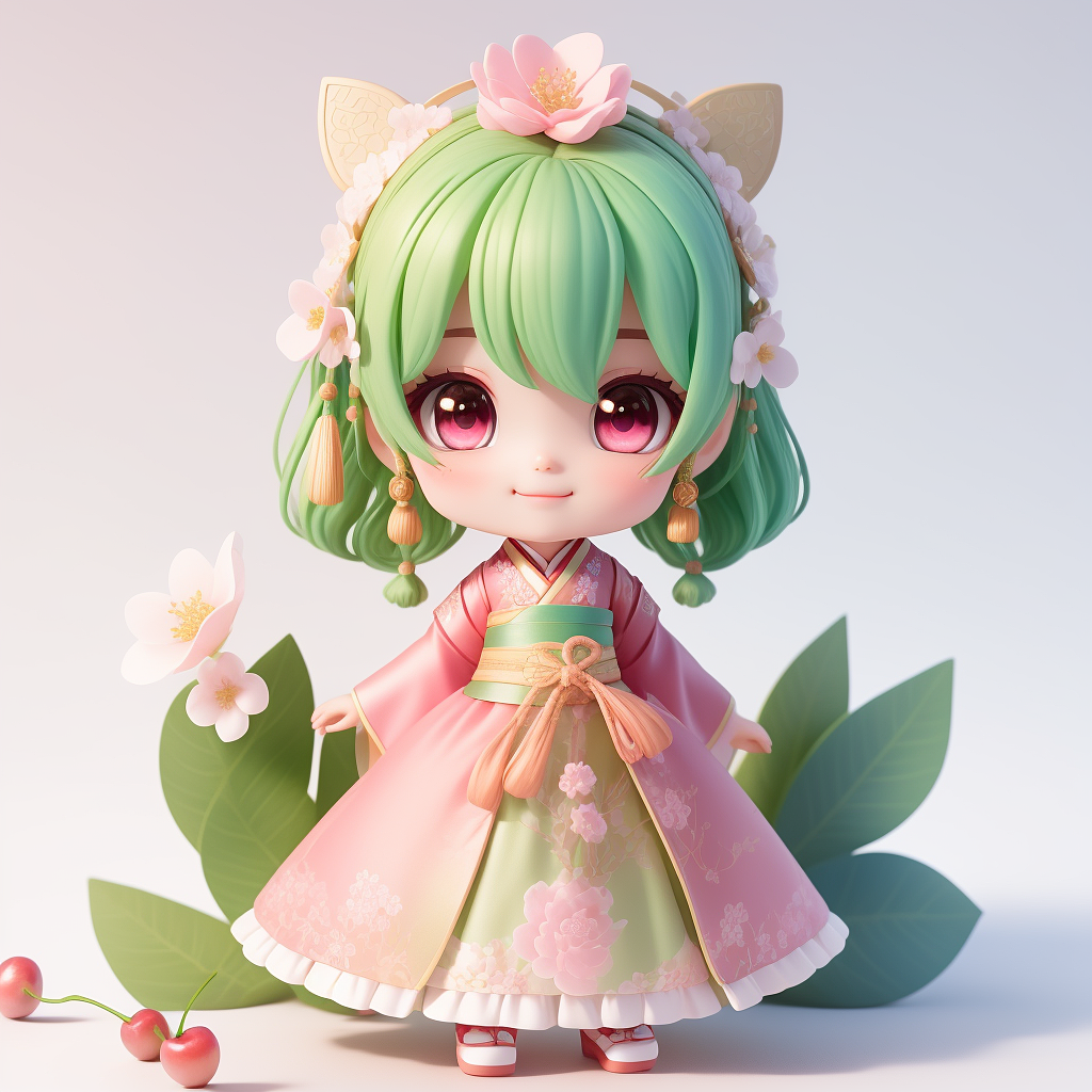 AI绘画-四季拟人