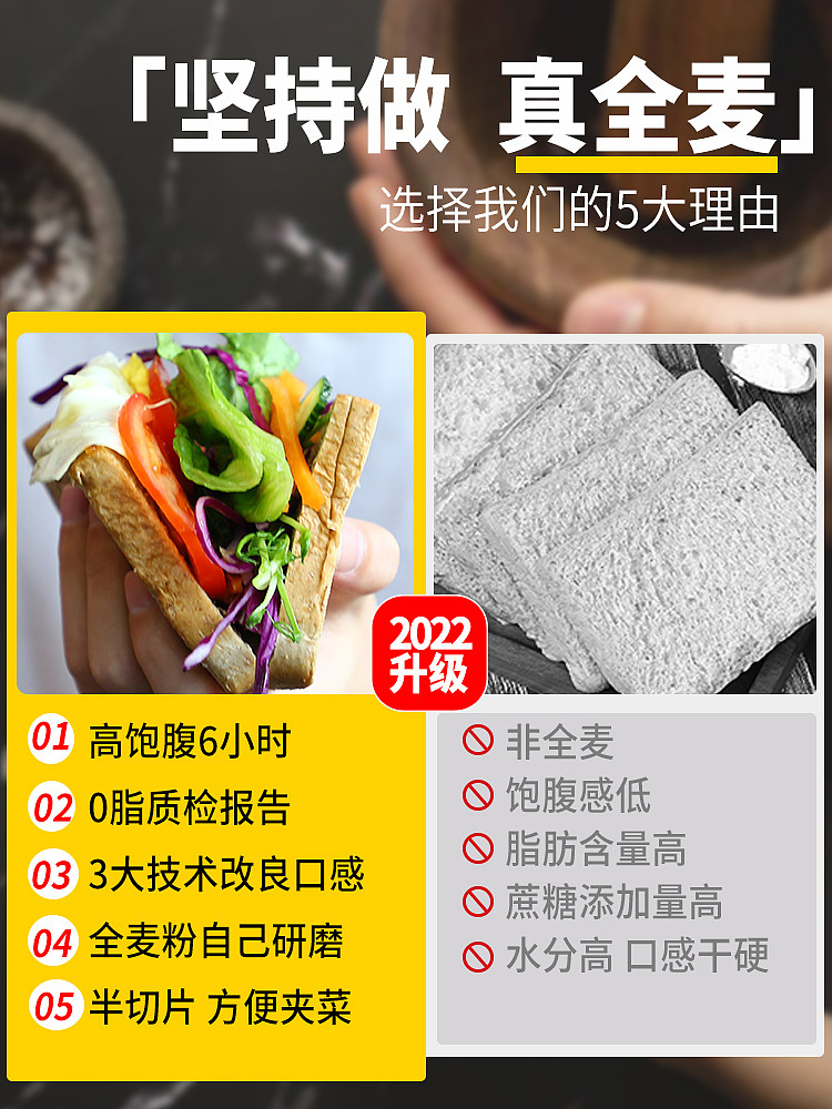 靓小白全麦面包详情页主图设计（图ZMzA1NzYxNjgw） - 电商 - 站酷设计师看煙火的羙原创素材 - 站酷ZCOOL