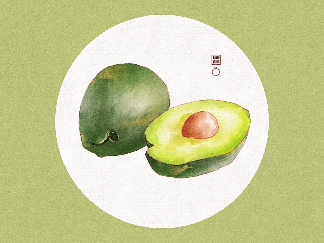 板绘仿水彩--水果练习（图ZMzI0NjQwOTYw） - 商业插画 - 站酷设计师Z853795150原创素材 - 站酷ZCOOL