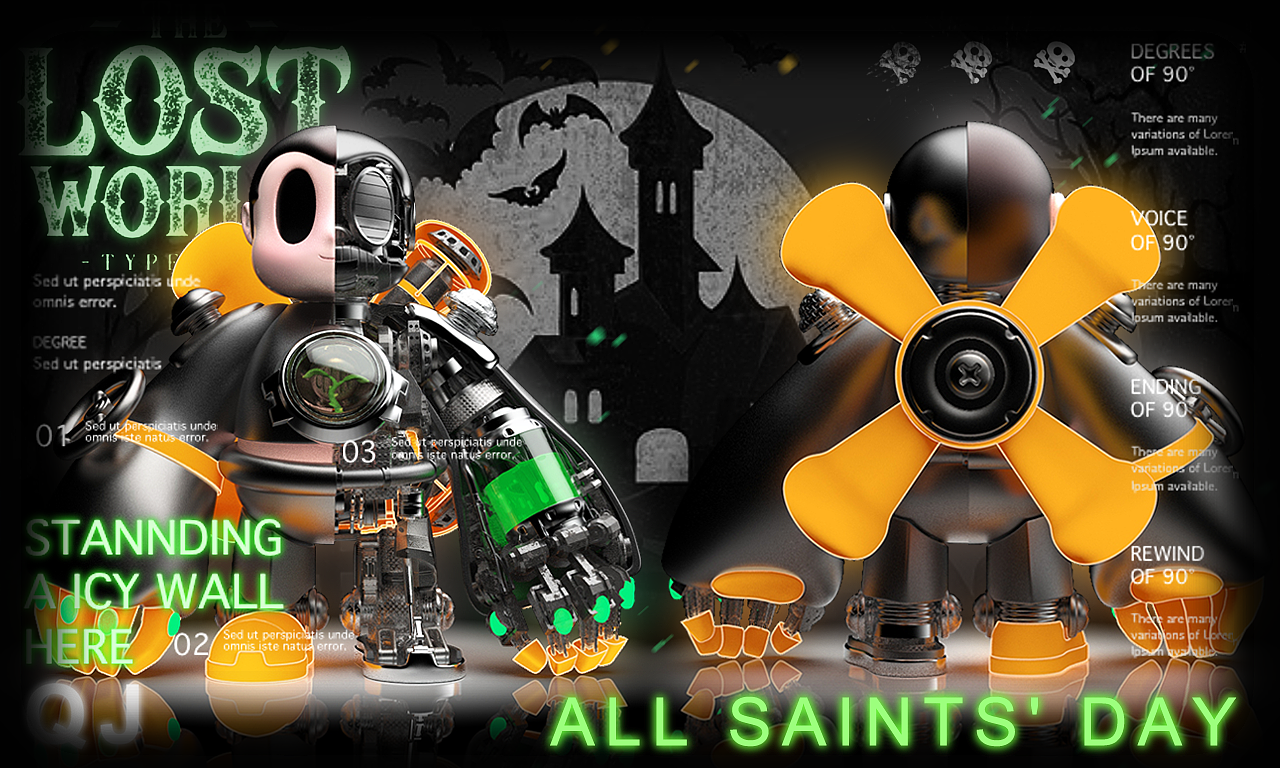 QJ- BOY万圣节换装