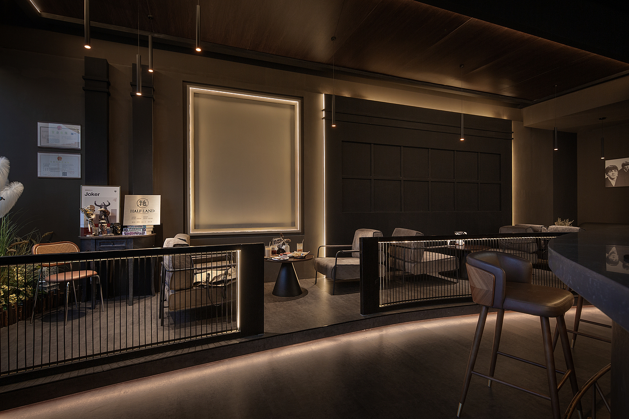 半地酒吧实景摄影|西安空间摄影