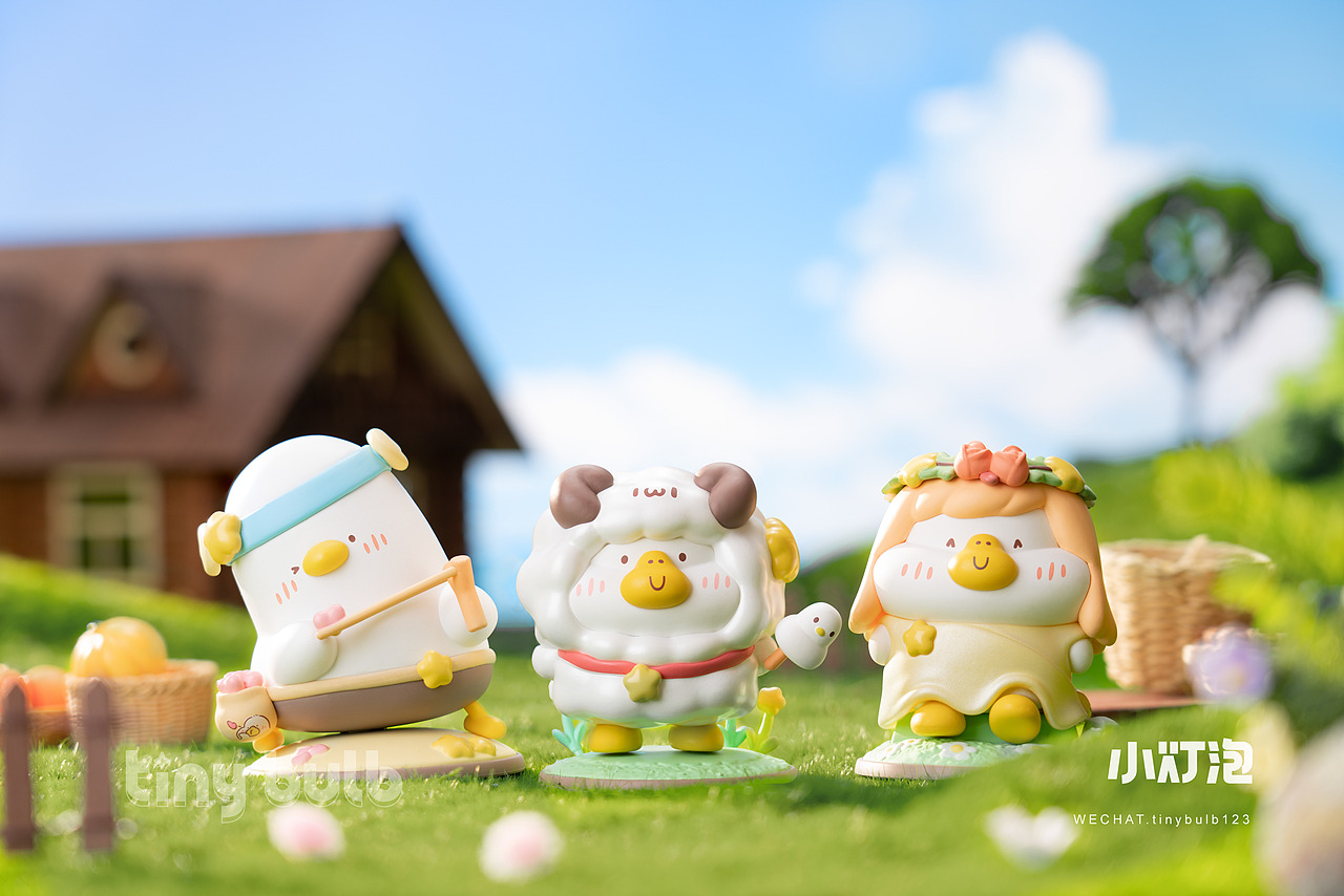 盲盒摄影 名创优品 小鸽鸽鸭星座 潮玩拍摄（图ZMjk2OTI1MDky） - 产品摄影 - 站酷设计师小灯泡视觉原创素材 - 站酷ZCOOL