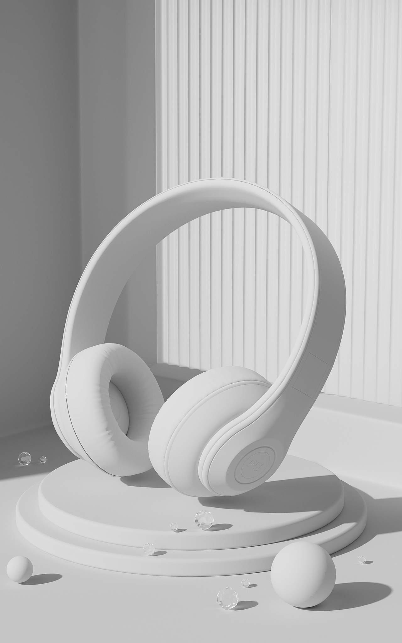 C4D建模\渲染-耳机（图ZMzY0NTI3NzEy） - 产品 - 站酷设计师萤火流光原创素材 - 站酷ZCOOL
