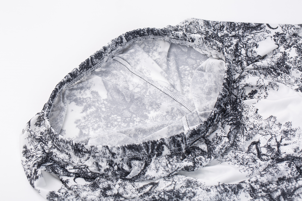 国潮水墨画居家睡衣