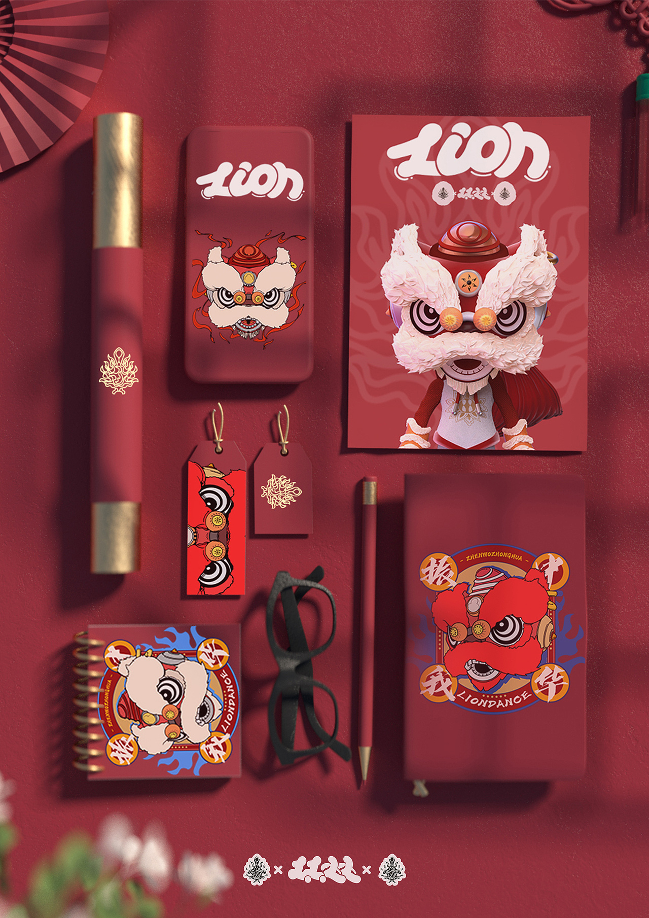 粤港澳大湾区·LION醒狮系列(图ZMzA2NDc2MjUy) - 玩具 - 站酷设计师Leslee_Yun原创素材 - 站酷ZCOOL