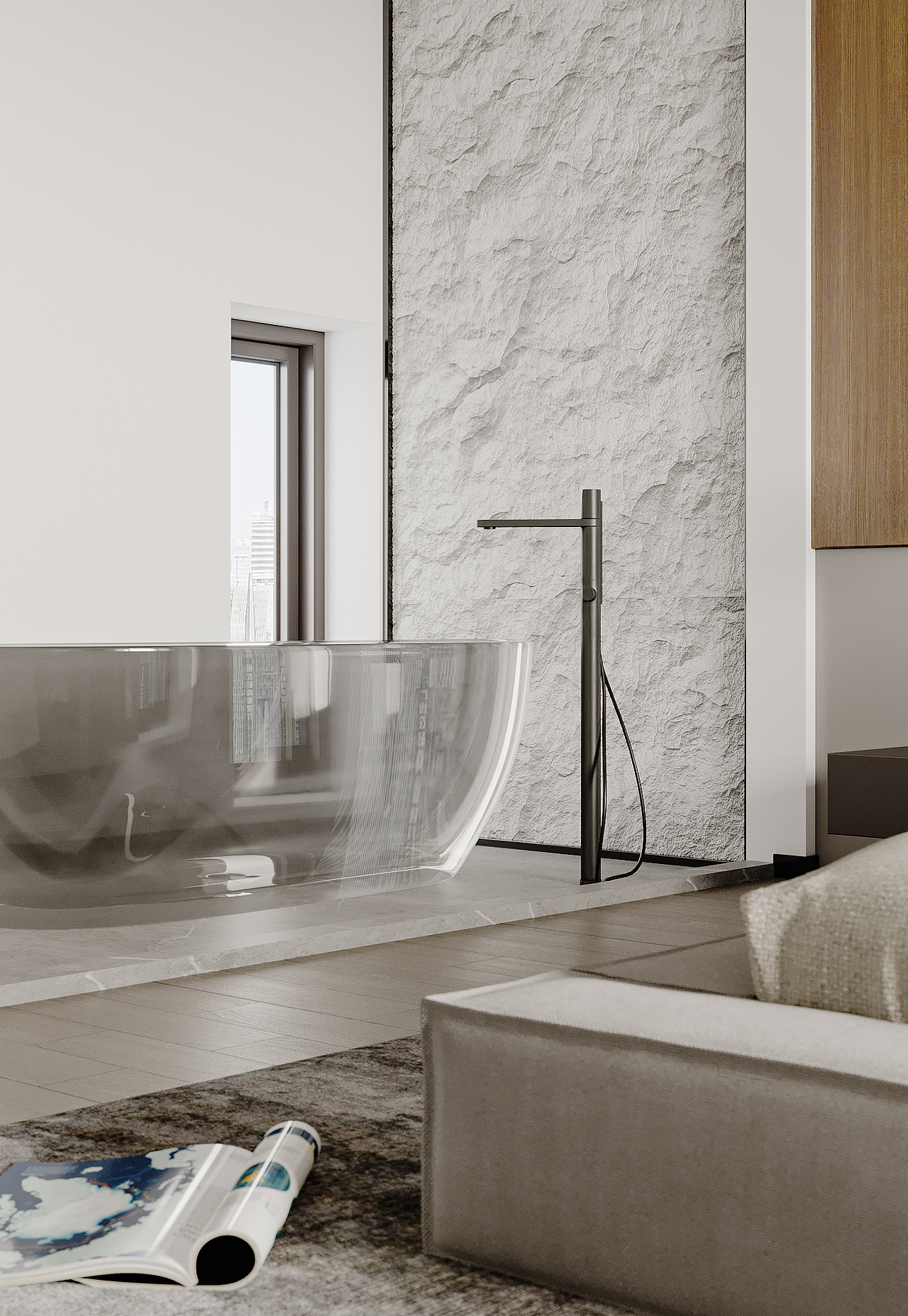 现代客餐厅卧室