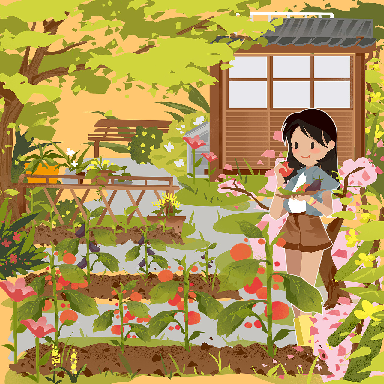 【小森林同人插画】特定场景重现