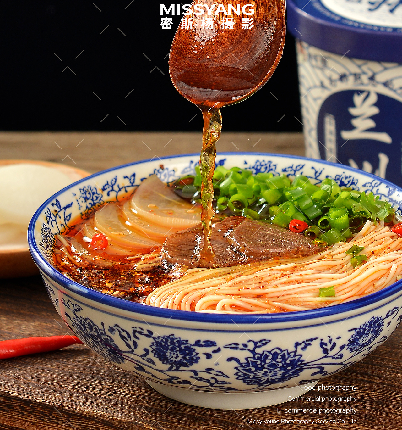 兰州牛肉拉面拍摄|电商美食摄影|速食拍摄×郑州密斯杨