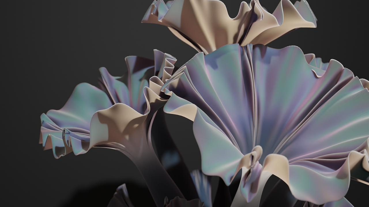 blender/一束不具名的花