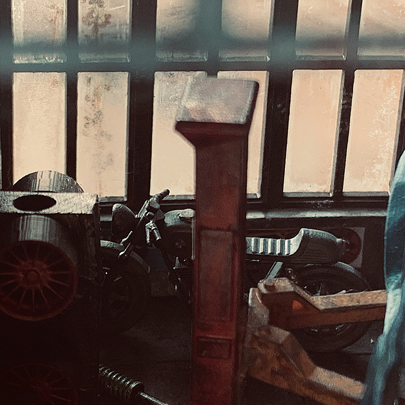 64比例迷你微缩场景模型 - 美式风格维修车间（图ZMzI2NDIwODg4） - 其他手工艺 - 站酷设计师玩手工的饼哥原创素材 - 站酷ZCOOL