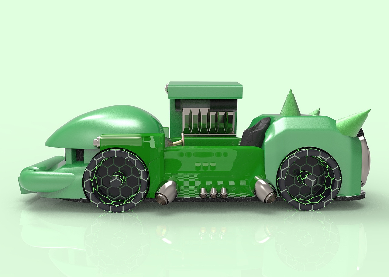 脑洞作-扎古战车F