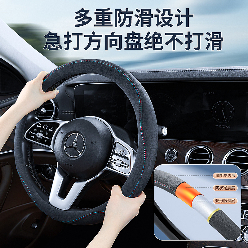 车品拍摄|碳纤维方向盘套