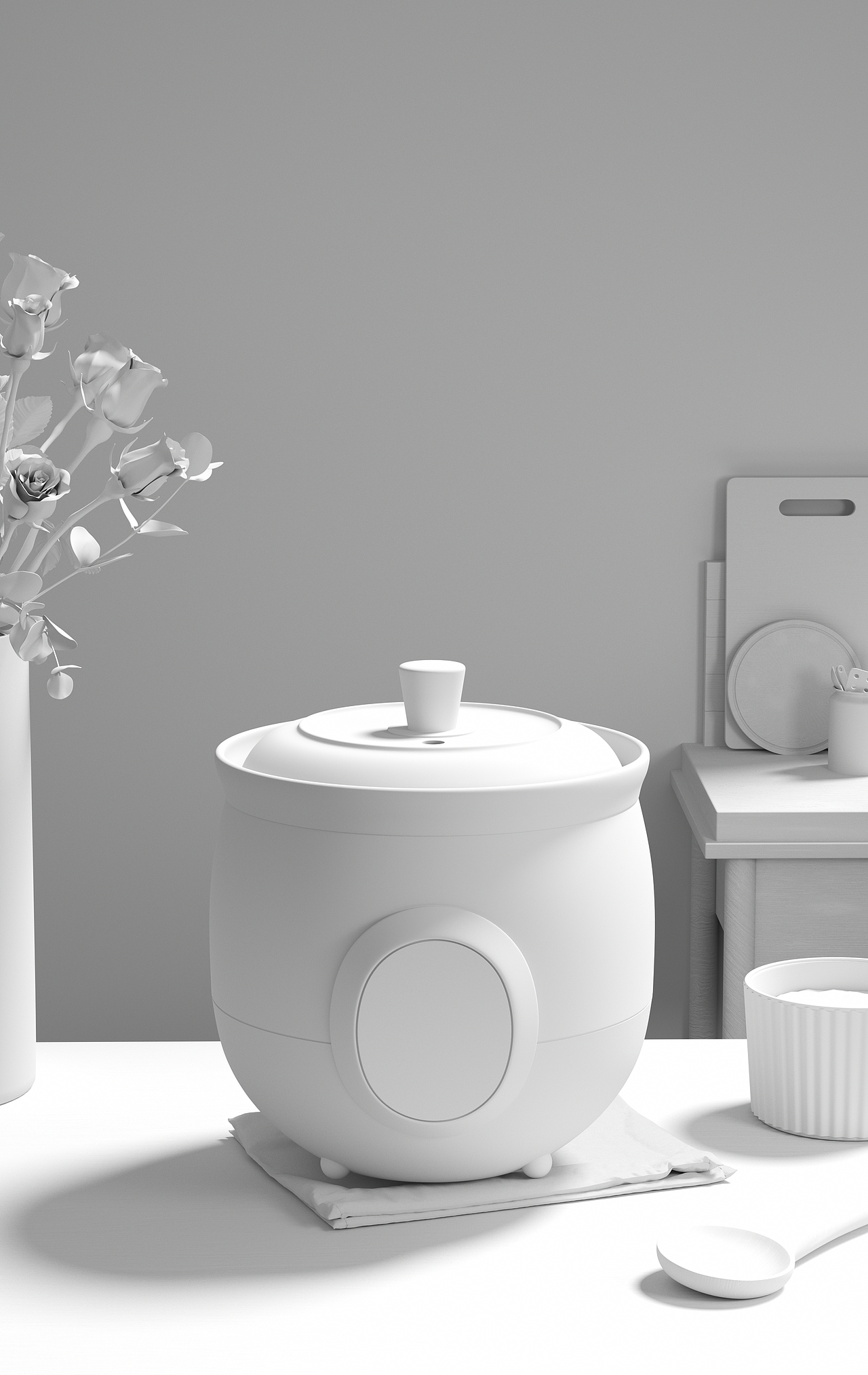 PS/C4D:小蒋同学——电砂锅（图ZMzEzMDA2OTMy） - 产品 - 站酷设计师玉兔捣蒜原创素材 - 站酷ZCOOL