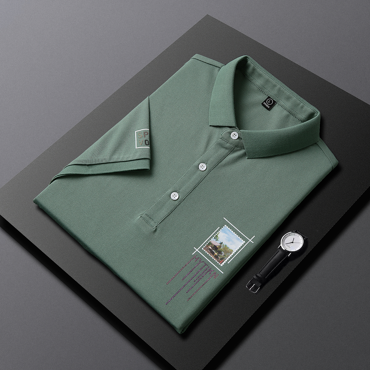 春款男装POLO衫拍摄