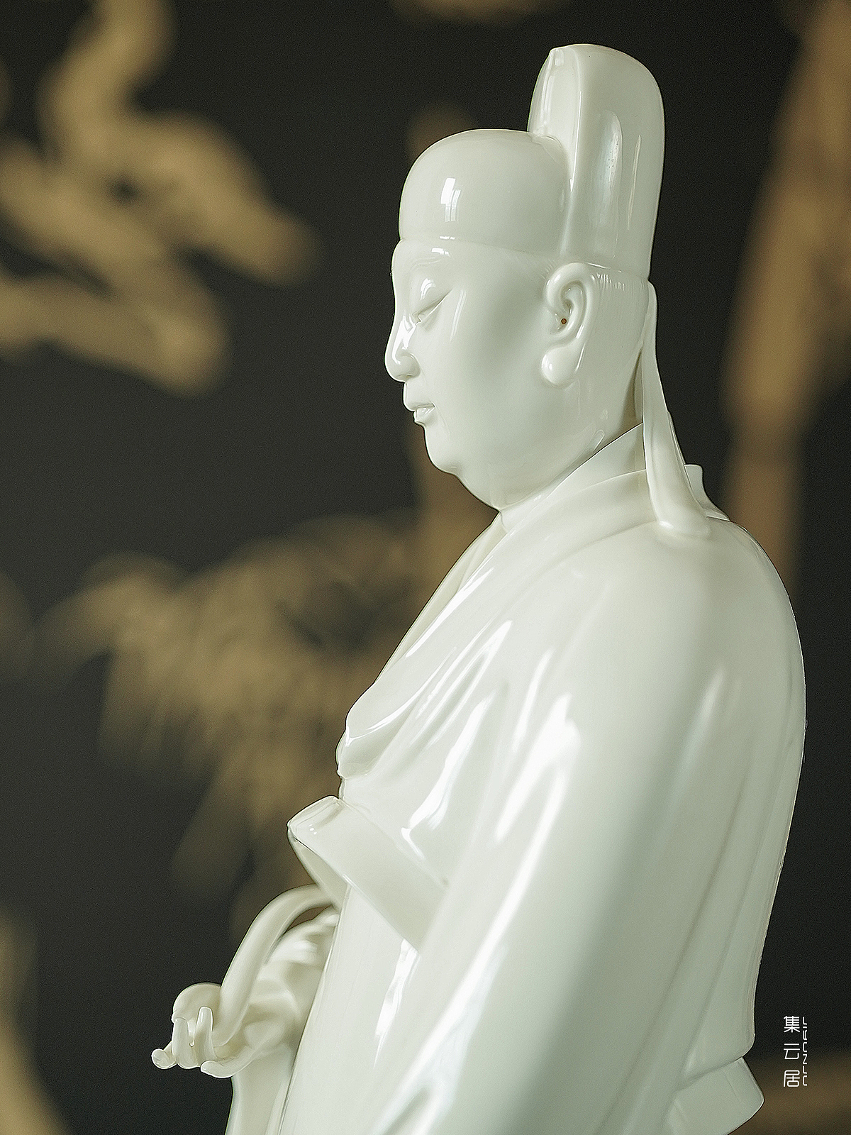 中国白·仿何朝宗文昌帝君坐像