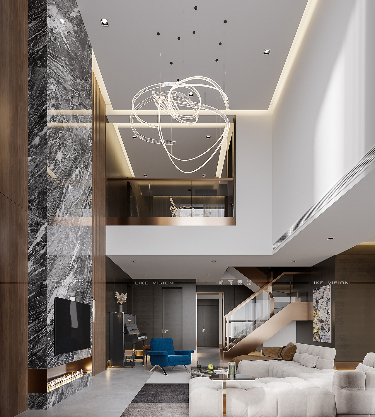 现代简约效果图表现