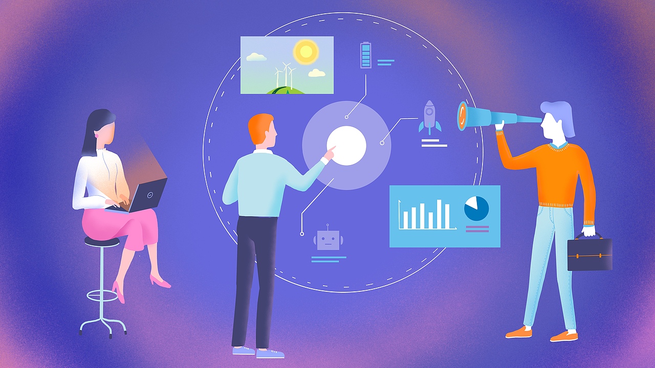 探索元宇宙-畅想可持续的未来城市（图ZMzM3ODQ3NDA0） - 商业插画 - 站酷设计师Huihuihuiart原创素材 - 站酷ZCOOL