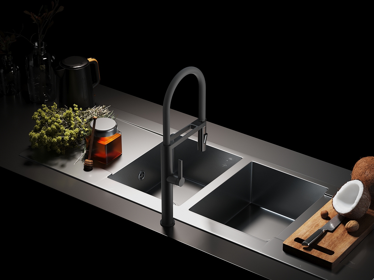 卫浴类场景渲染---待补充