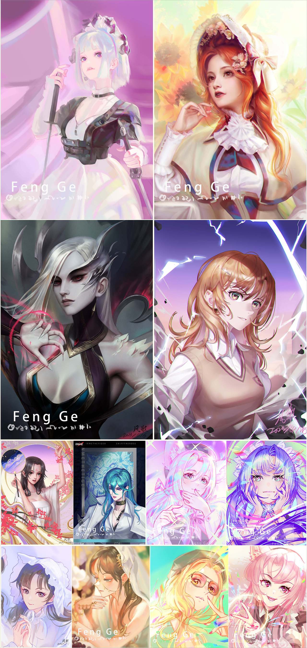 年終總結(jié)（圖ZMzU4NTUyNjQw） - 游戲原畫 - 站酷設計師子木HF19原創(chuàng)素材 - 站酷ZCOOL