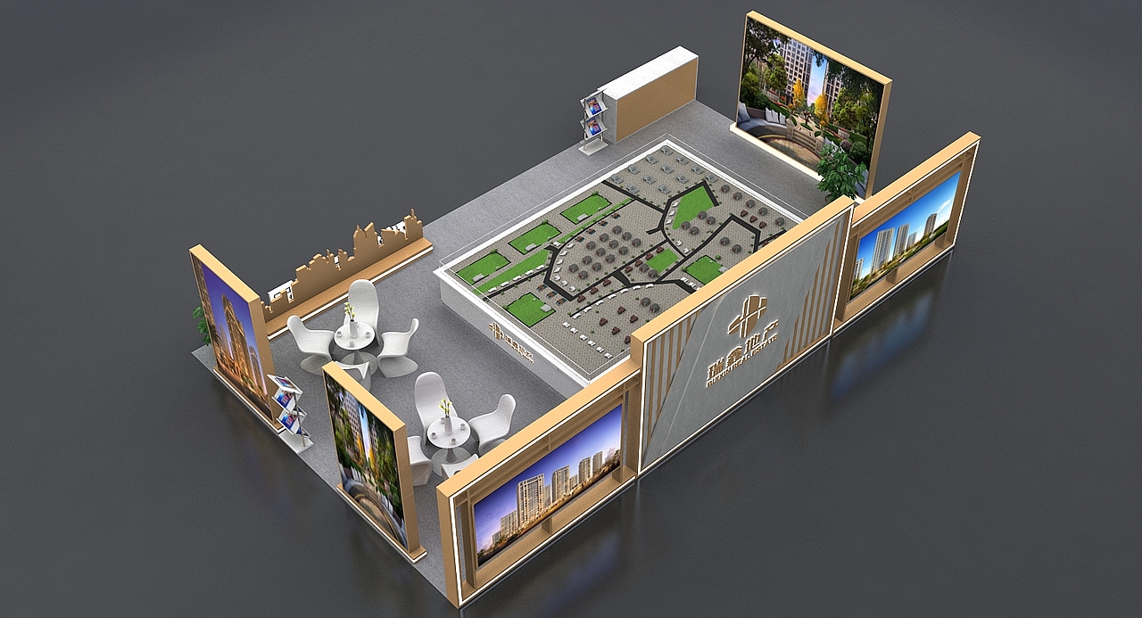 瑞鑫房地产3D效果图