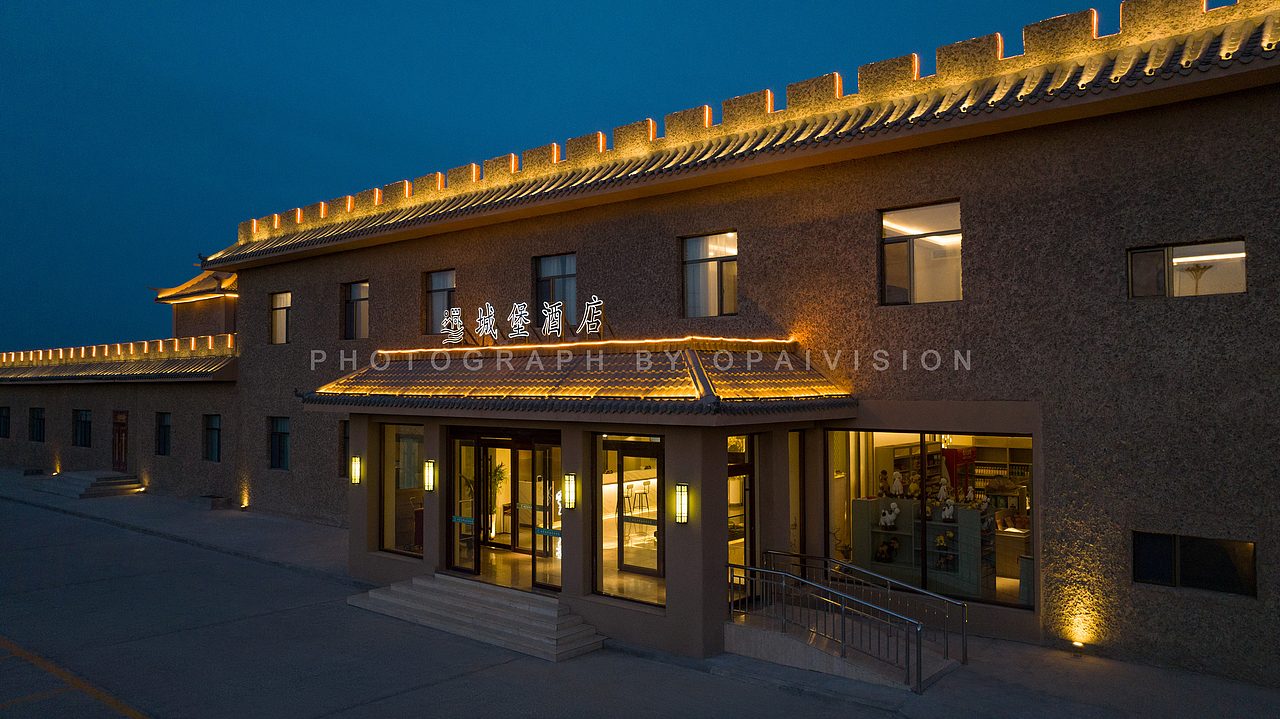 空间摄影 | 『城堡酒店』敦煌