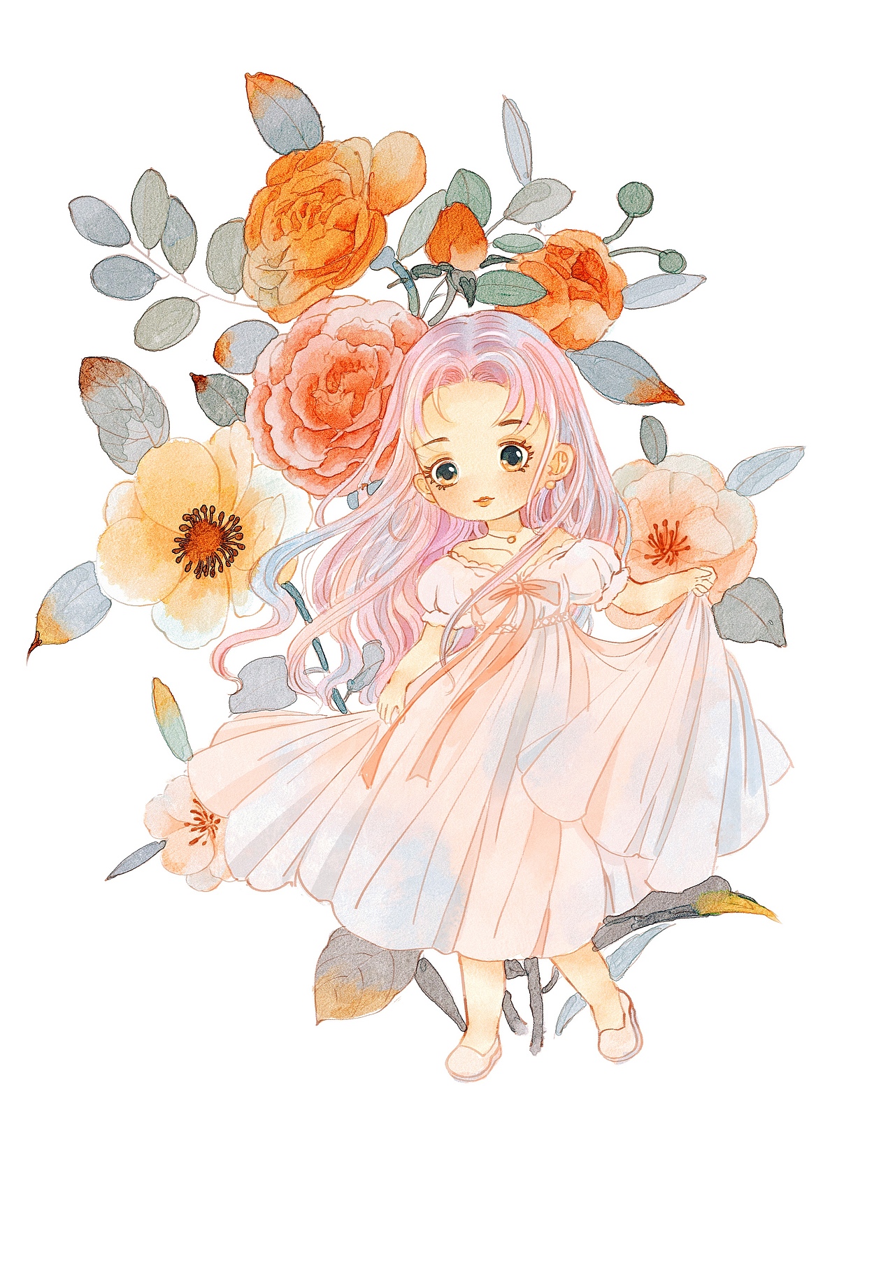 最近画的一些图（图ZMzA5MDY4MzQw） - 商业插画 - 站酷设计师瑶背背原创素材 - 站酷ZCOOL