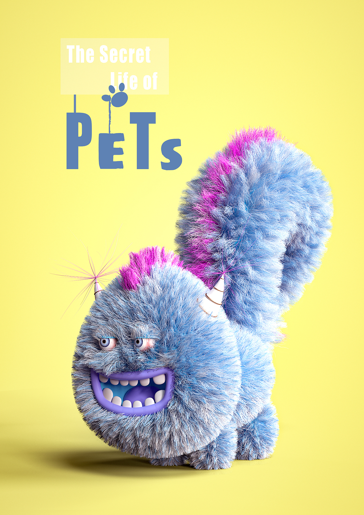 C4D卡通毛发动物IP（图ZMjk4MjI2MTQ0） - 人物/生物 - 站酷设计师吃土豆不吃土豆皮原创素材 - 站酷ZCOOL