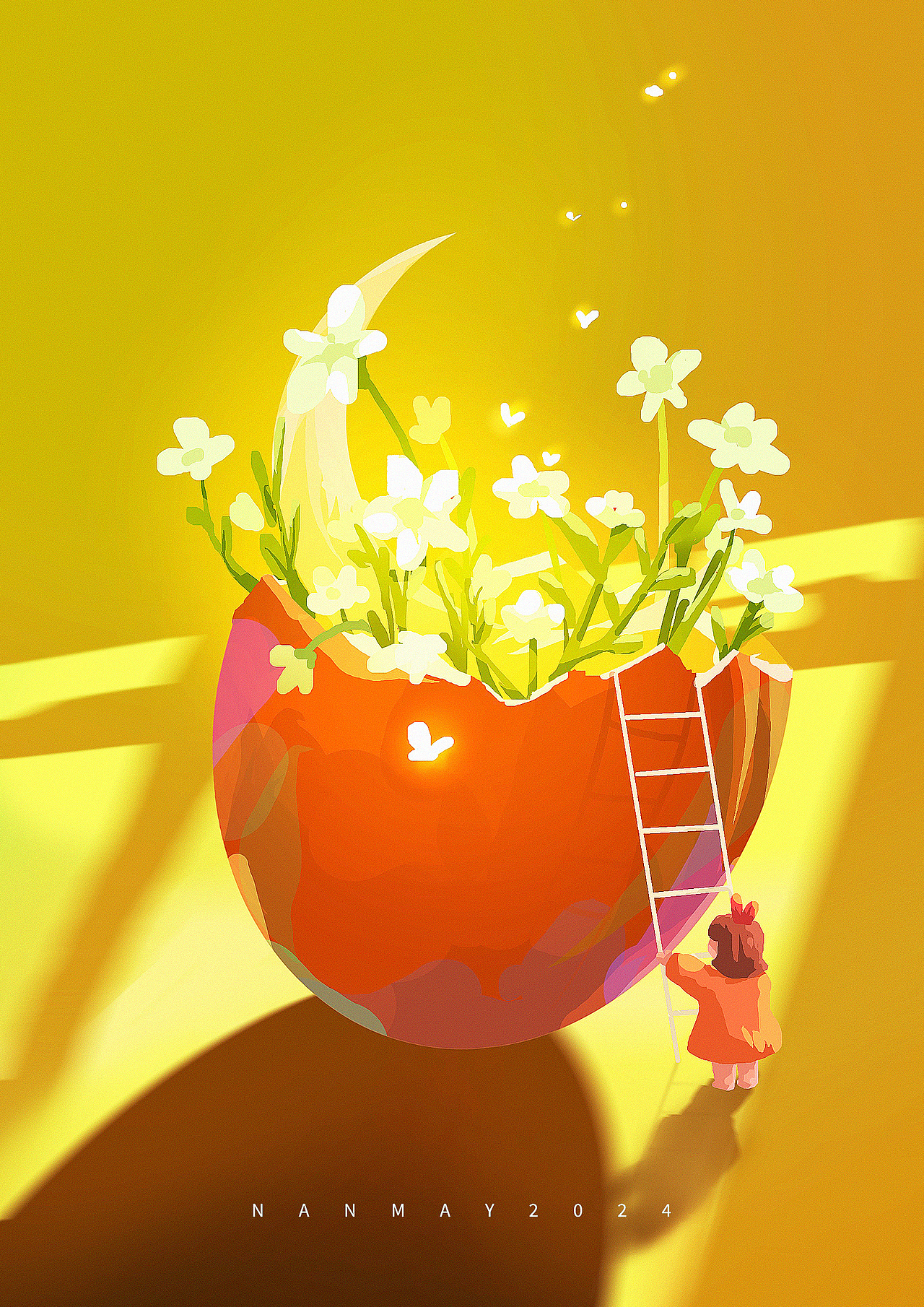 月亮小屋好像是个萤火虫屋