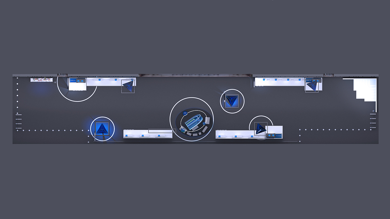 锐捷年会序厅部分