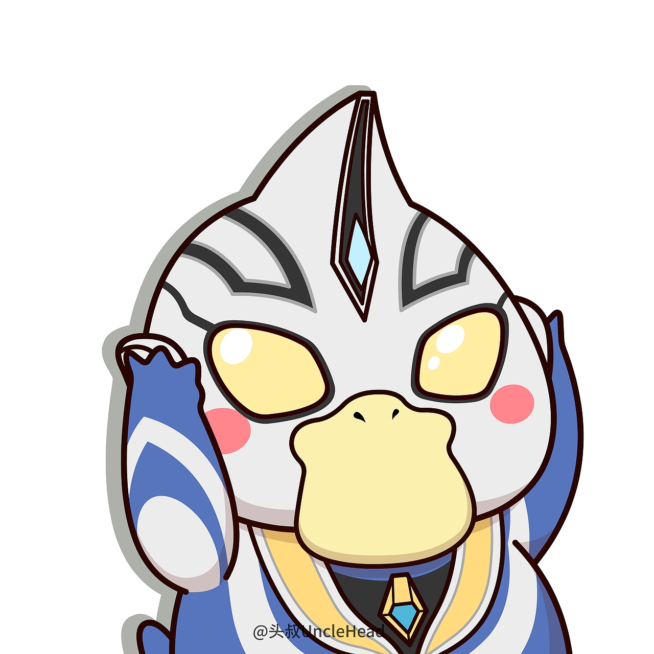 鸭鸭头像之奥特曼篇2