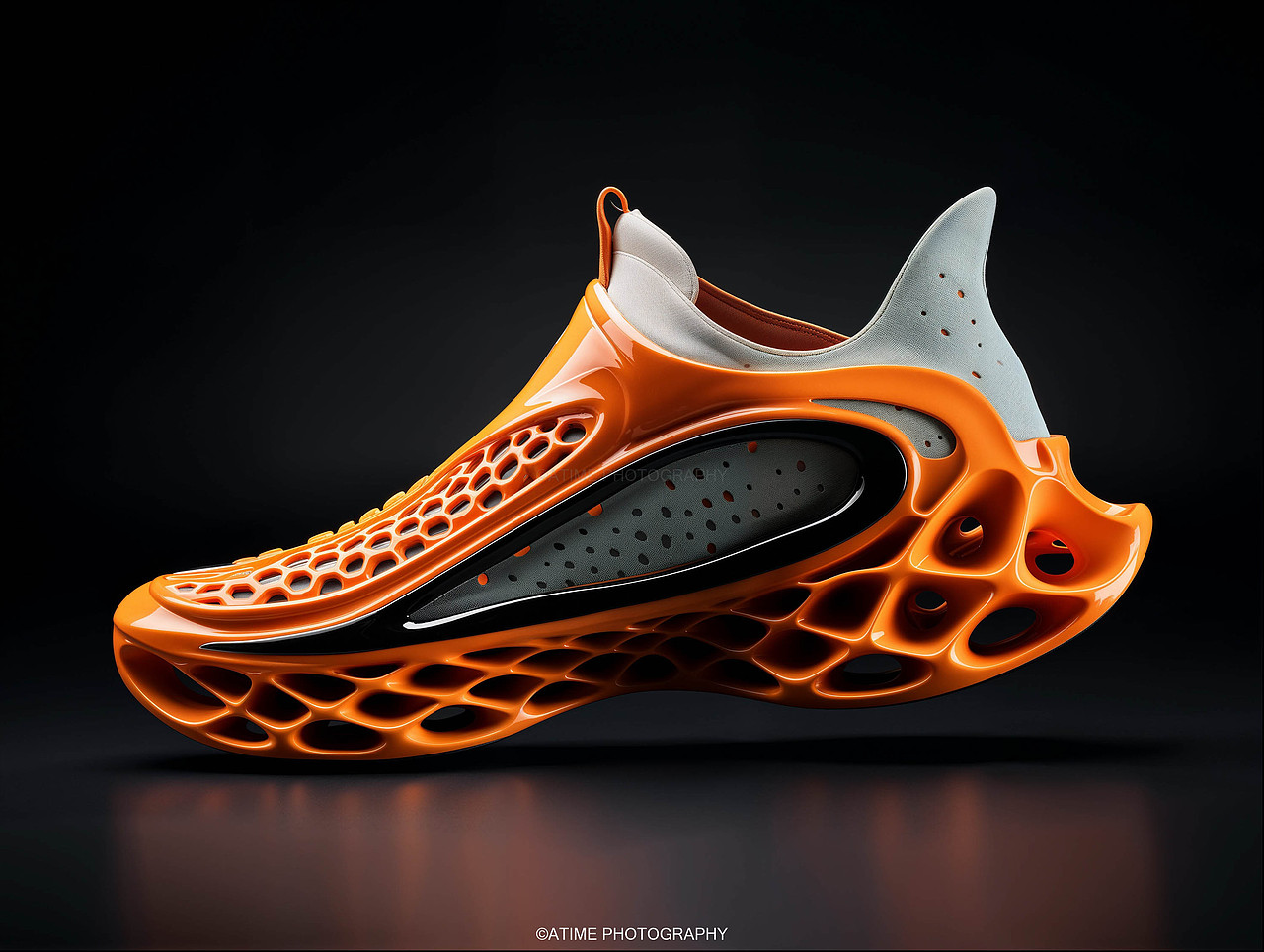 超精细概念鞋设计-AIGC
