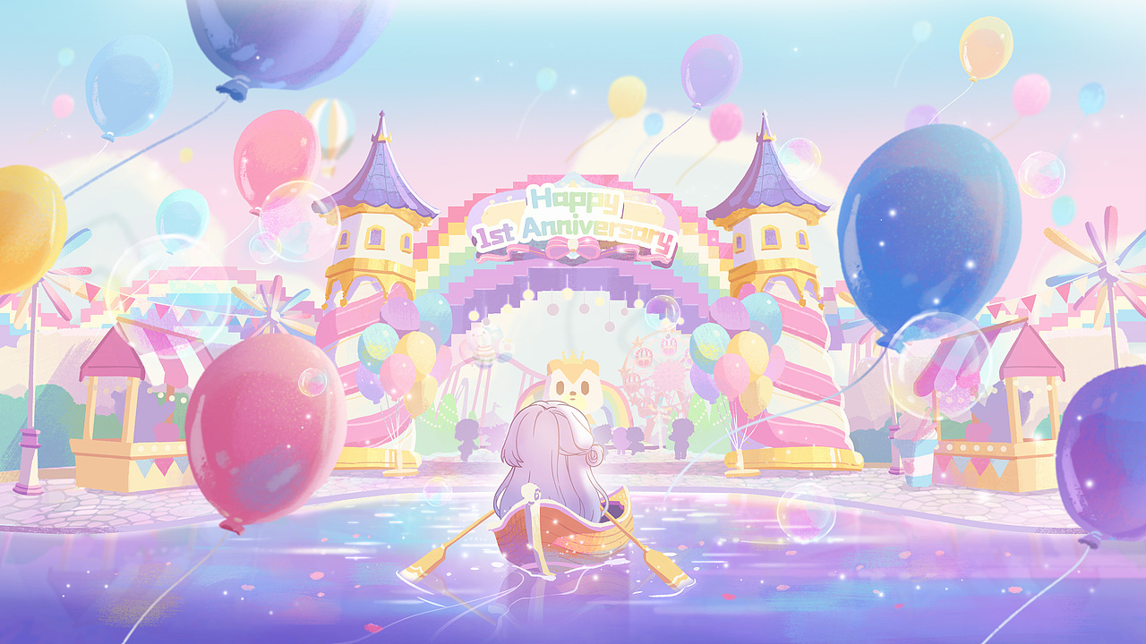 奥比岛手游 ｜ 周年庆2.0版本 「炫彩周年」PV（图ZMzQ2MjM3MzM2） - 宣传片 - 站酷设计师虾条文化原创素材 - 站酷ZCOOL