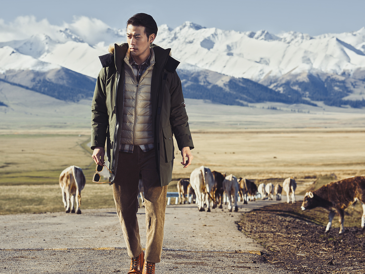 男装拍摄 | 在路上